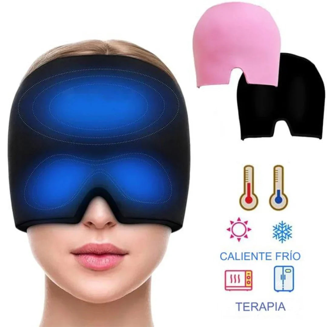 Gorro Terapéutico Gel PRO | Alivio Instantáneo migrañas, fiebre y sinusitis - Vitacore