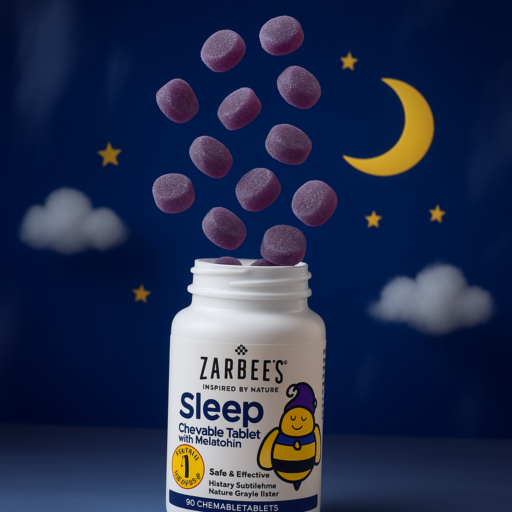 Gomitas De Melatonina Para El Sueño niños y adultos x50 - Zarbees™