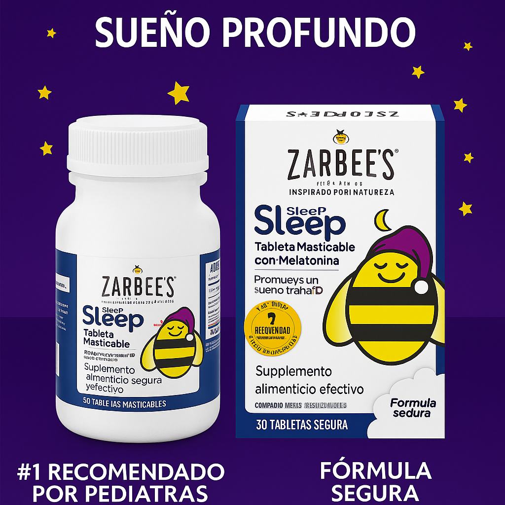Gomitas De Melatonina Para El Sueño niños y adultos x50 - Zarbees™