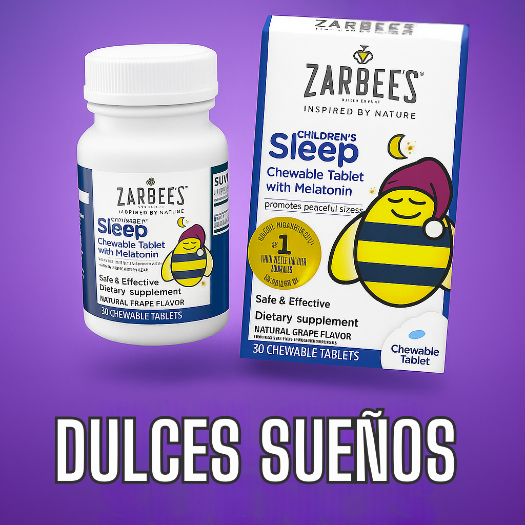 Gomitas De Melatonina Para El Sueño niños y adultos x50 - Zarbees™