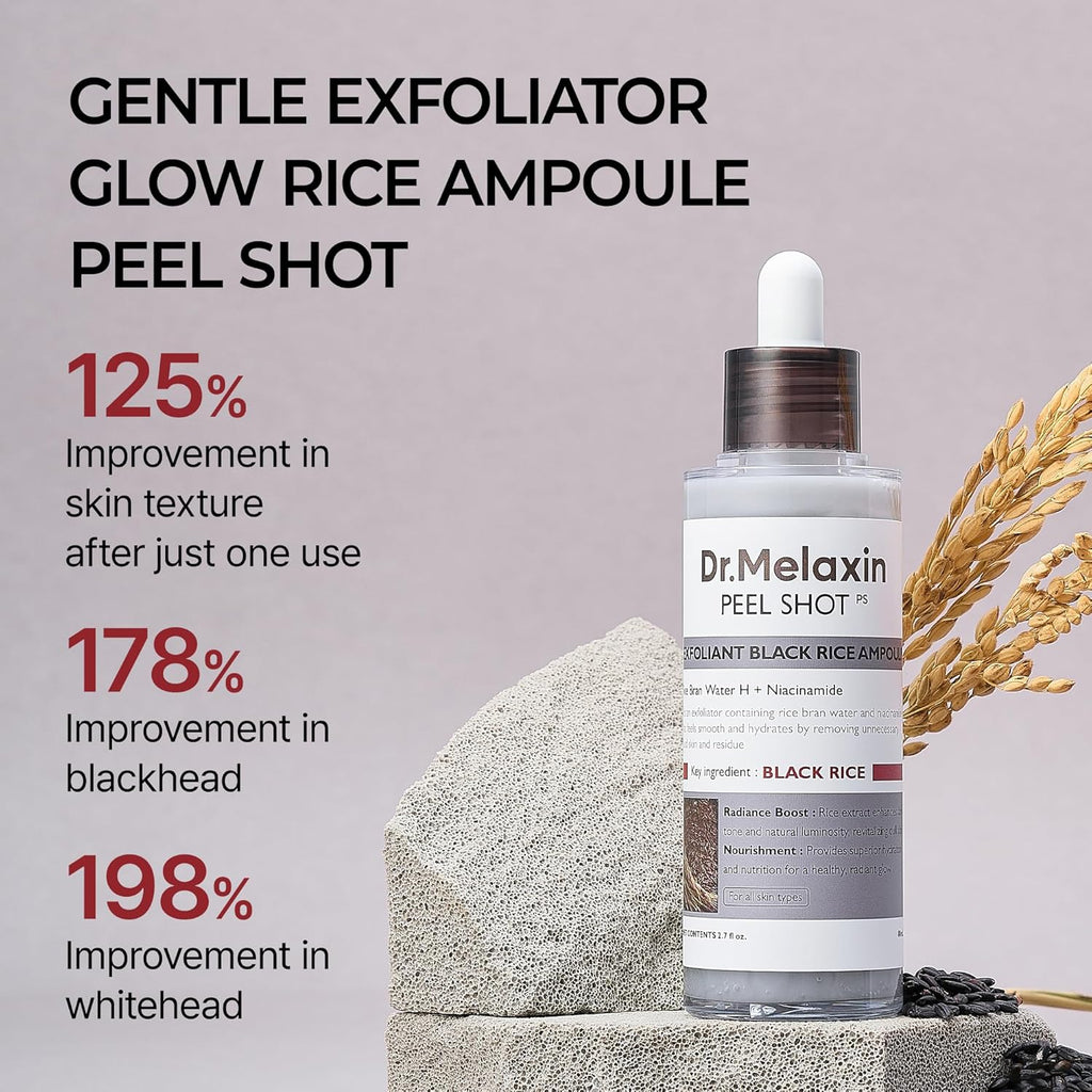Exfoliante con Extracto de Arroz Piel Muerta - Dr Melaxin™