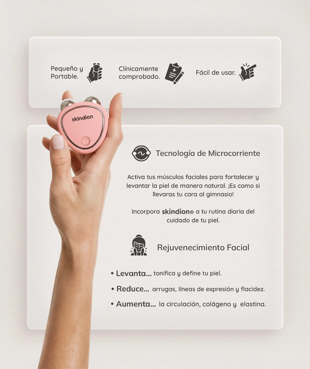 Dispositivo de Rejuvenecimiento Facial - Skindion™